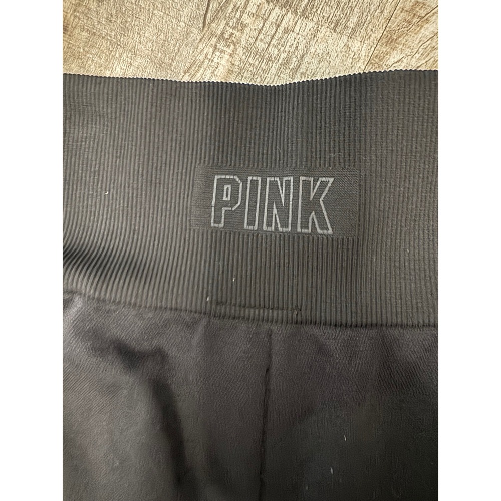 Pink Victoria's Secret Seamless High Waist Leggings Black Small Athletic Yoga - Picture 8 of 9